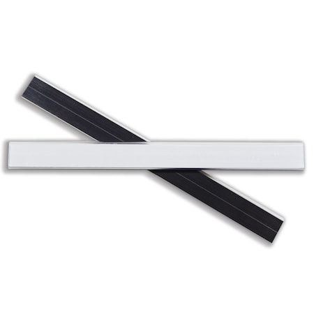 C-Line Products HOLDEX Magnetic ShelfBin Label Holders, 12  inch Magnetic Label Holder, 10PK 87207